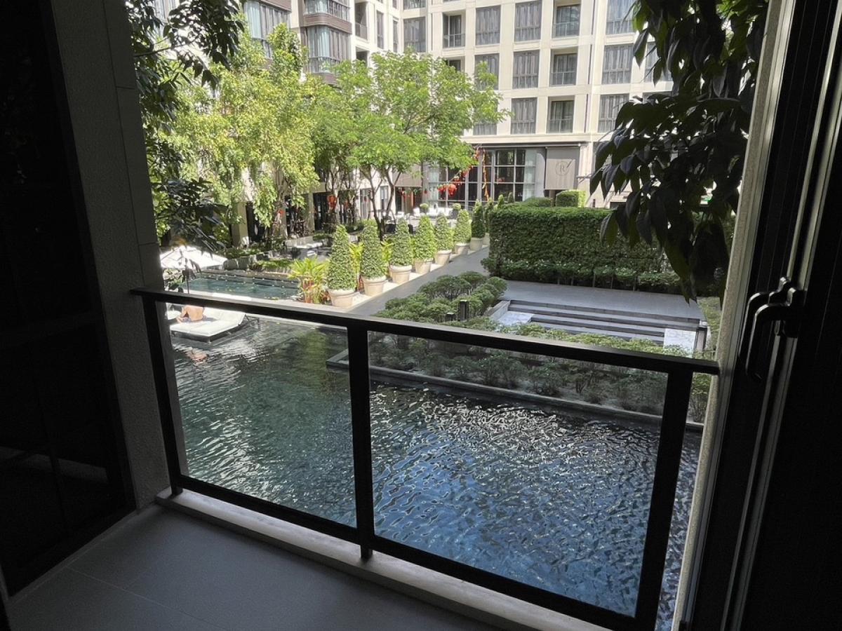 ให้เช่าคอนโดสุขุมวิท อโศก ทองหล่อ : The Reserve sukhumvit61 (2 Bedrooms ) facing inner court for rent
