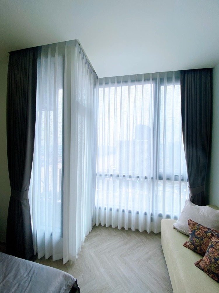 For RentCondoWongwianyai, Charoennakor : For rent 📌Chapter Charoennakhon - Riverside📌 Asiatique river view, complete furniture, electrical appliances.