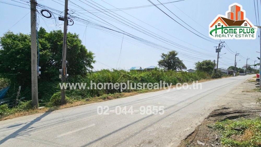 For SaleLandSamut Prakan,Samrong : Land near Bang Phriang Subdistrict Administrative Organization, Samut Prakan, area 32 rai 1 ngan 31 trang wa (corner plot)