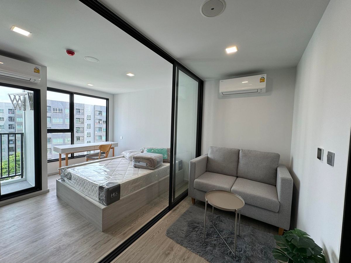ให้เช่าคอนโดเกษตรศาสตร์ รัชโยธิน : 🔐#PC2405_298🔐 ว่างพร้อมอยู่ 1มิย.68🗓️𝐅𝐨𝐫 𝐑𝐞𝐧𝐭 (  𝐬𝐪𝐦. 𝟏𝐛𝐞𝐝, 𝟏𝐛𝐚𝐭𝐡 ) 𝐂𝐚𝐯𝐞 𝐒𝐞𝐞𝐝 𝐊𝐚𝐬𝐞𝐭