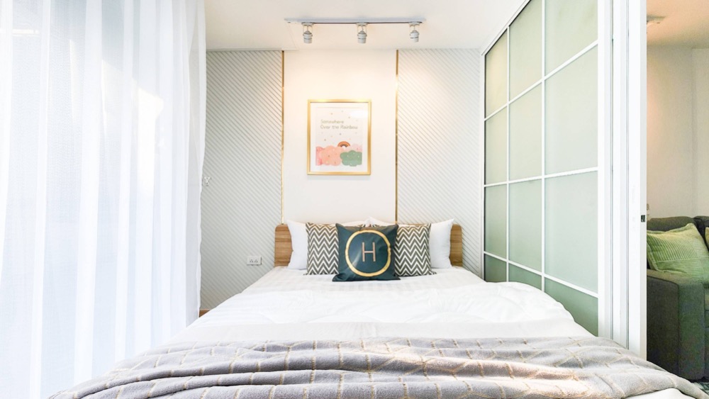 ขายคอนโดลาดพร้าว101 แฮปปี้แลนด์ : 👉โครงการ City villa ลาดพร้าว 🧡ห้องขนาดใหญ่ถึง 33 ตรม. ชั้น 8 วิวโล่ง สบายตา