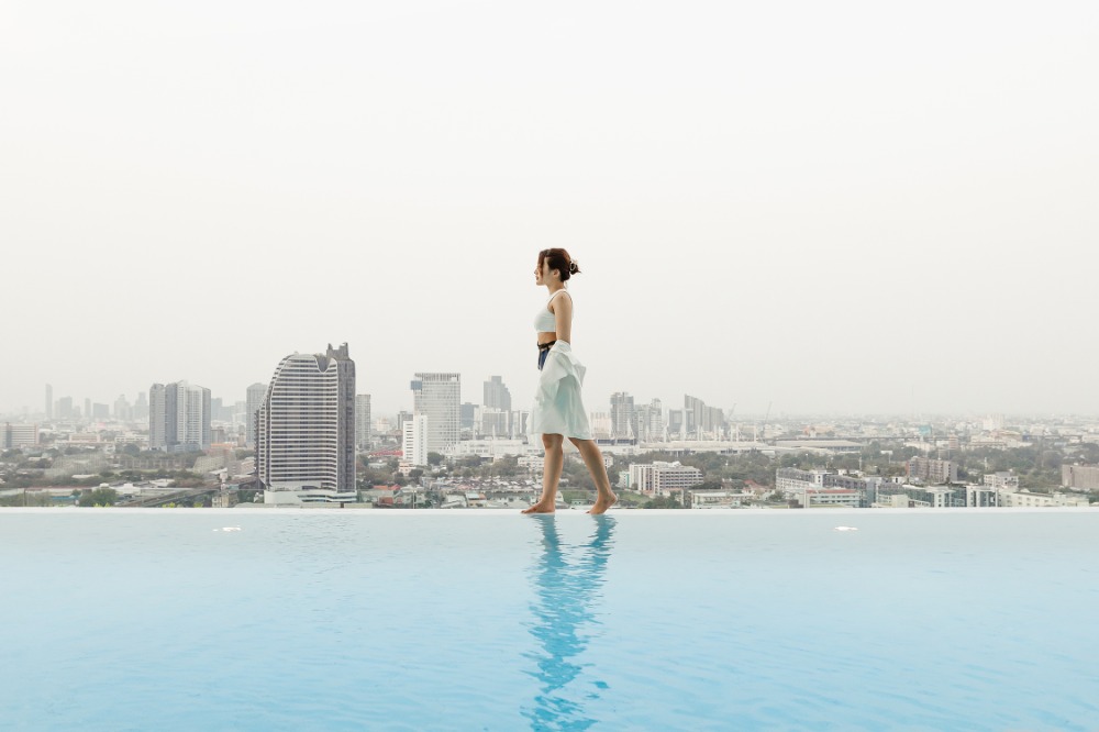 ให้เช่าคอนโดบางนา แบริ่ง ลาซาล : 🔥ให้เช่าด่วน🔥ไนท์บริดจ์ คอลลาจ สุขุมวิท 107 ห้องกว้าง วิวสวย เฟอร์นิเจอร์ครบพร้อมเข้าอยู่ ใกล้ BTS แบริ่ง 