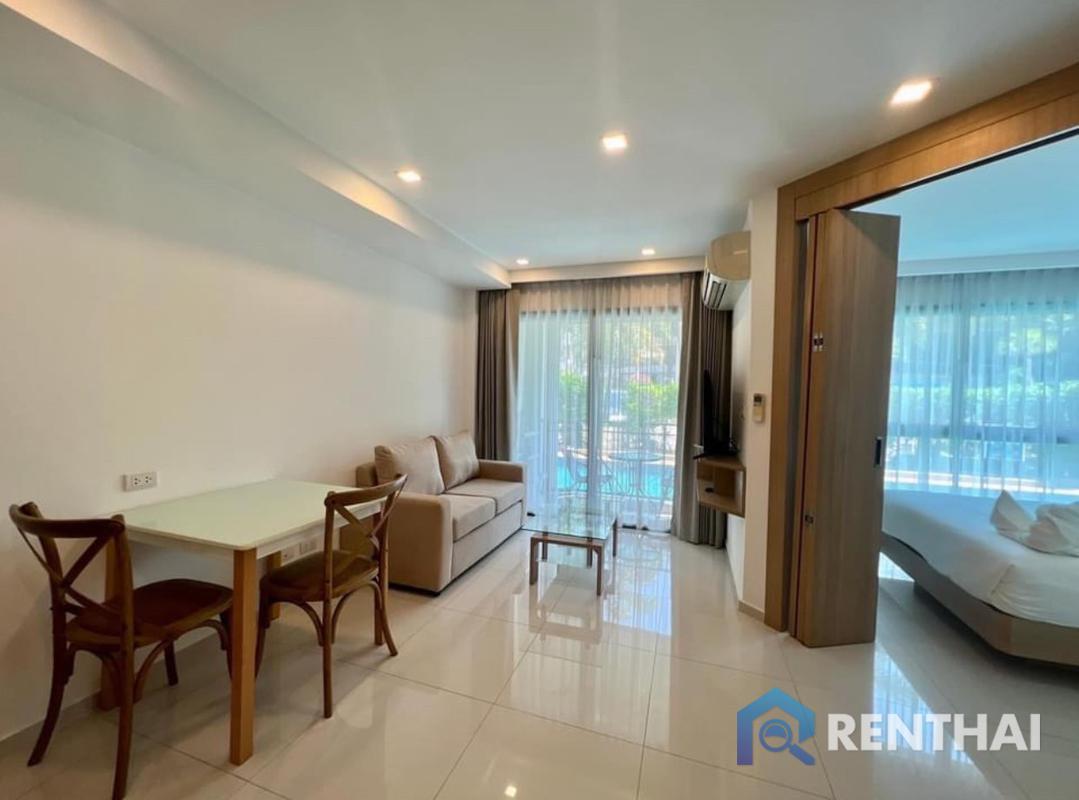 For SaleCondoPattaya, Bangsaen, Chonburi : City Garden Tropicana 1 bedroom, 1 bedroom pool access 32 sqm