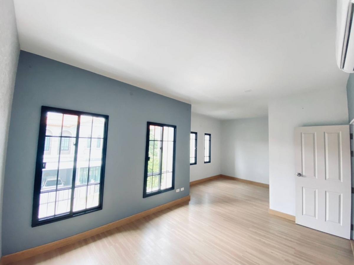 ขายบ้านมีนบุรี-ร่มเกล้า : บ้านเดี่ยว เดอะริคโค้ เรสซิเด้นซ์ วงแหวนฯ-จตุโชติ คลองสามวา กทม. 50.60 ตร.ว. 4นอน 3น้ำ 2จอด