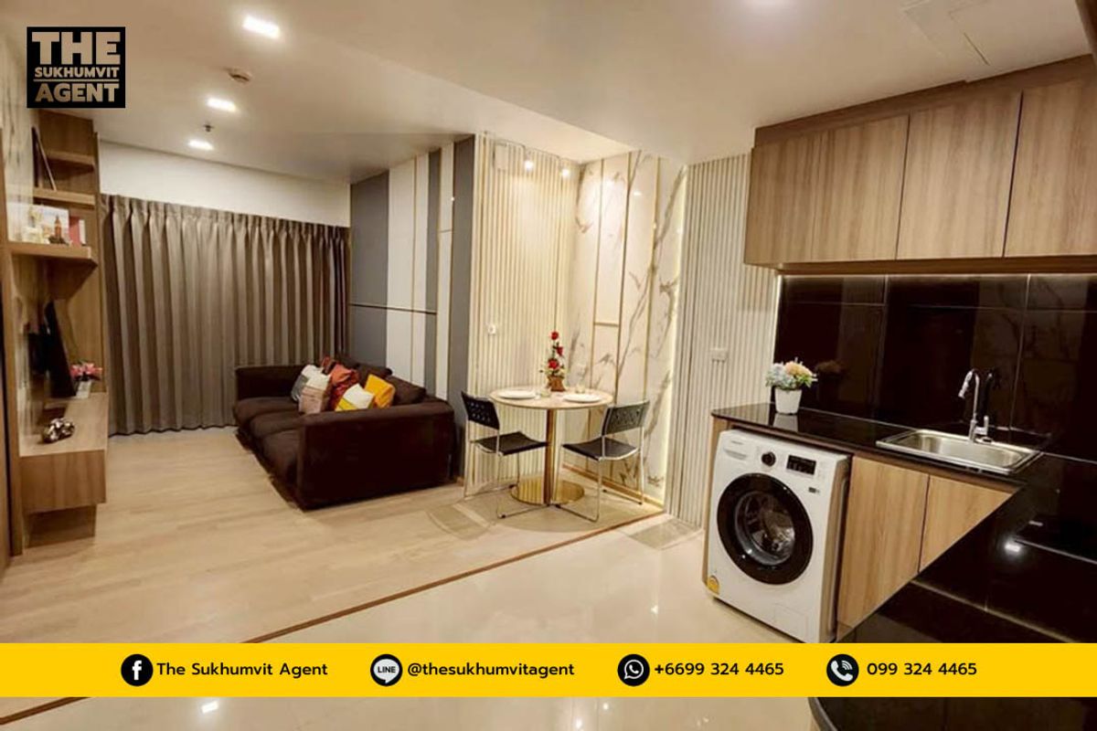 ให้เช่าคอนโดสุขุมวิท อโศก ทองหล่อ : JY-R2561 - ให้เช่า โนเบิล รีมิกซ์ - ขนาด 43 ตร.ม., 1 ห้องนอน, 1 ห้องน้ำ, ชั้น 12