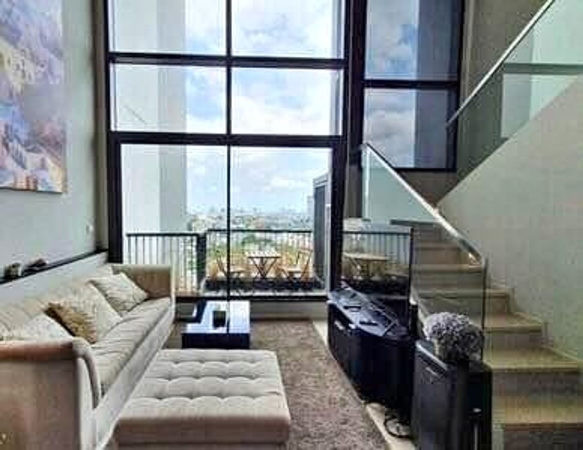 ให้เช่าคอนโดอ่อนนุช อุดมสุข : Rhythm Sukhumvit 44/1 ✨   DUPLEX  1 BEDROOM  📞 Line : @pukkhome (with @)