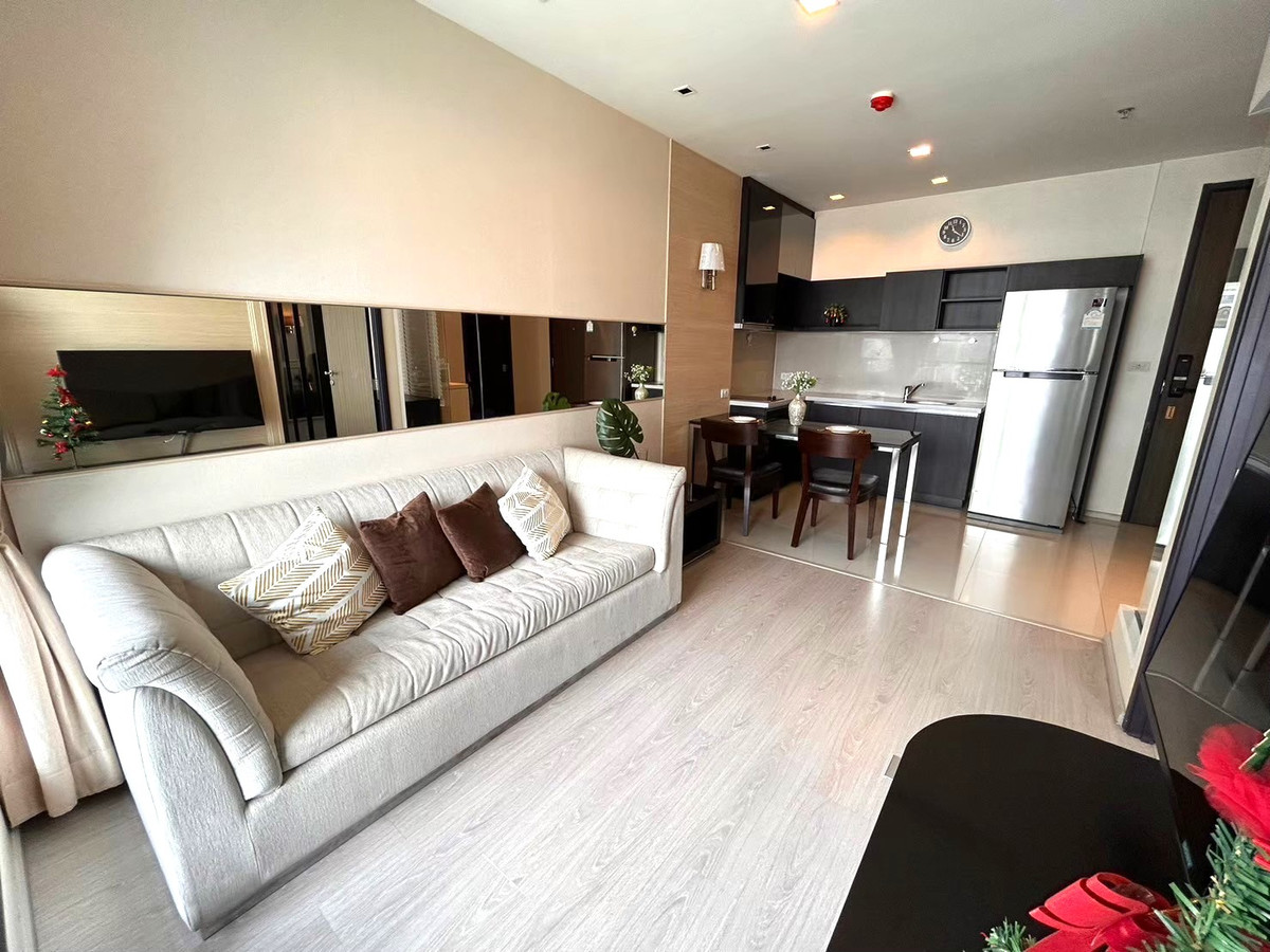 ให้เช่าคอนโดอ่อนนุช อุดมสุข : Rhythm Sukhumvit 44/1 ✨ Fully furnished with bathtub  📞 Line : @pukkhome (with @)