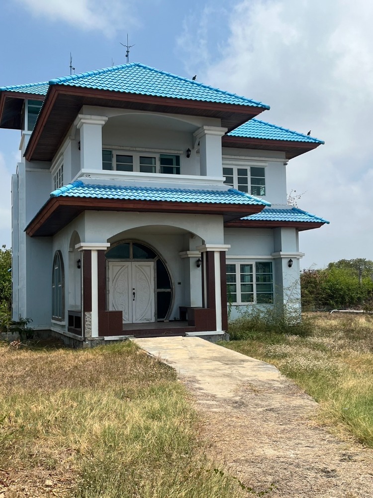 For SaleHouseMahachai Samut Sakhon : Urgent sale, 2-story detached house, area 11 rai, Bang Ya Phraek Subdistrict. Mueang Samut Sakhon District