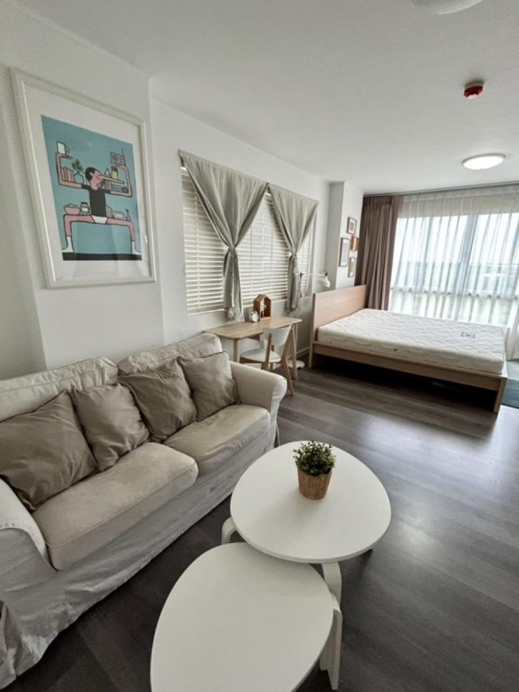 For SaleCondoBangna, Bearing, Lasalle : S-DCRB102 for sale, D Condo Campus Resort Bangna, Building E, 8th floor, city view, 30.2 sq m., studio, 1 bathroom, 1.54 million, 064-959-8900