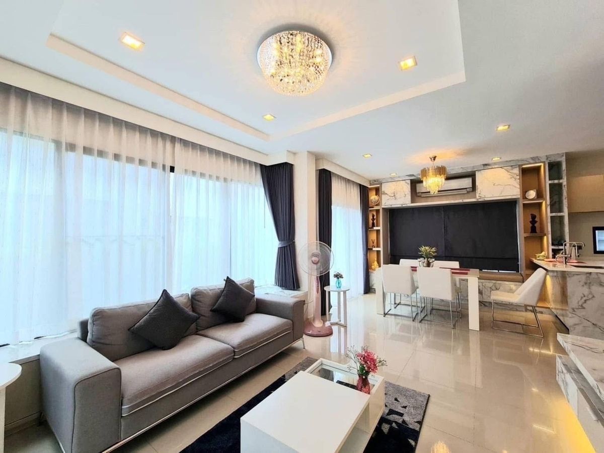 ให้เช่าบ้านเชียงใหม่ : บ้านสวยพร้อมอยู่ในโครงการเศรษฐสิริ สันทราย  