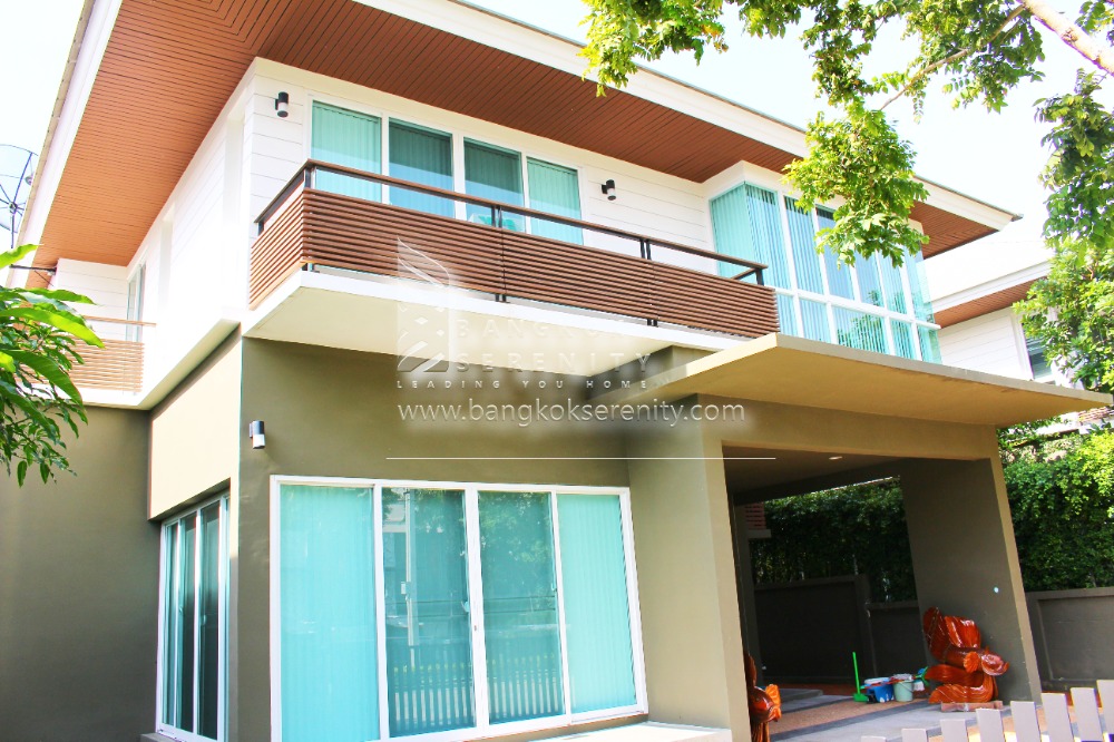 ให้เช่าบ้านสมุทรปราการ สำโรง : บ้านให้เช่า นารา โบทานิค ศรีนครินทร์