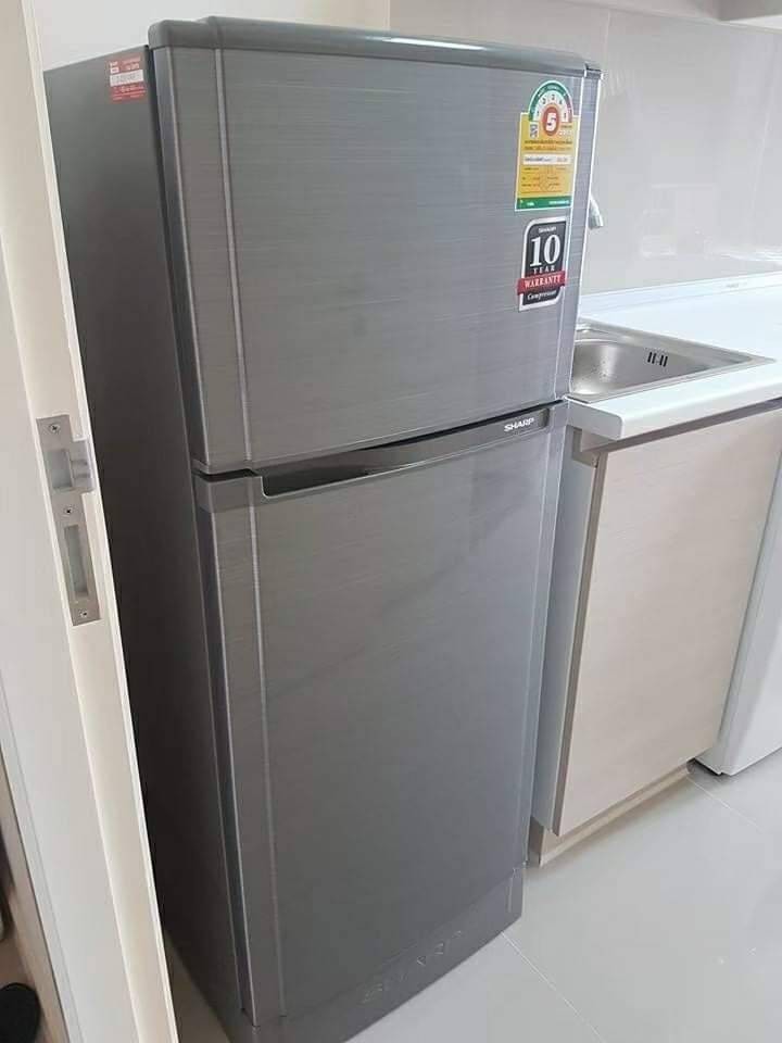 For SaleCondoLadprao101, Happy Land, The Mall Bang Kapi : S-APL108 Condo for sale, Aspire Lat Phrao 113, 8th floor, city view, size 28.5 sq m., 1 bedroom, 1 bathroom, 2.85 million, 064-959-8900