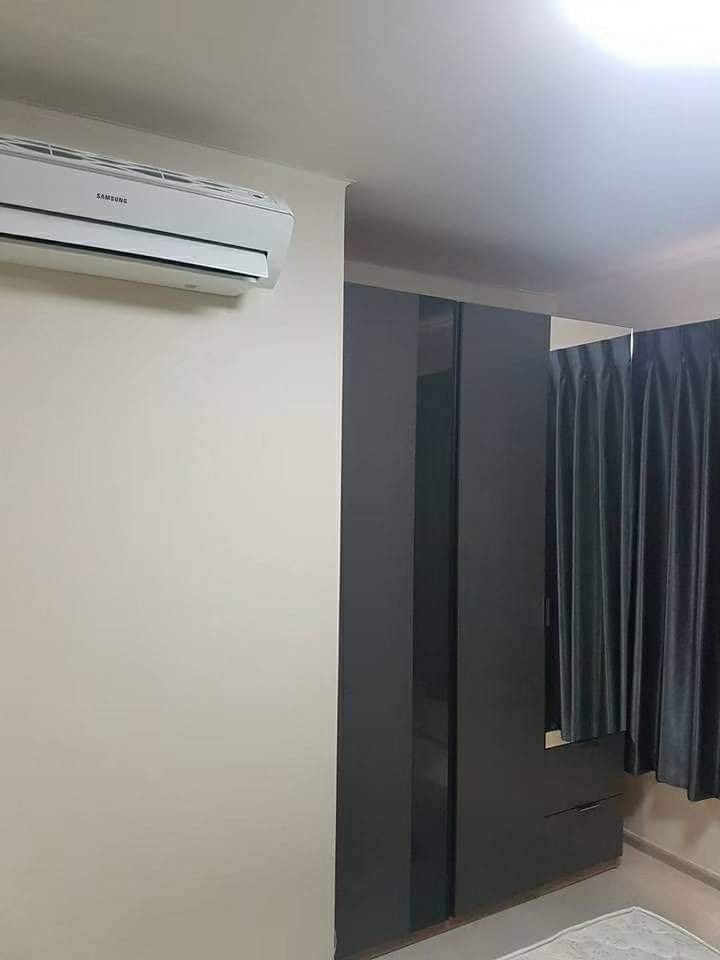 For SaleCondoLadprao101, Happy Land, The Mall Bang Kapi : S-APL108 Condo for sale, Aspire Lat Phrao 113, 8th floor, city view, size 28.5 sq m., 1 bedroom, 1 bathroom, 2.85 million, 064-959-8900