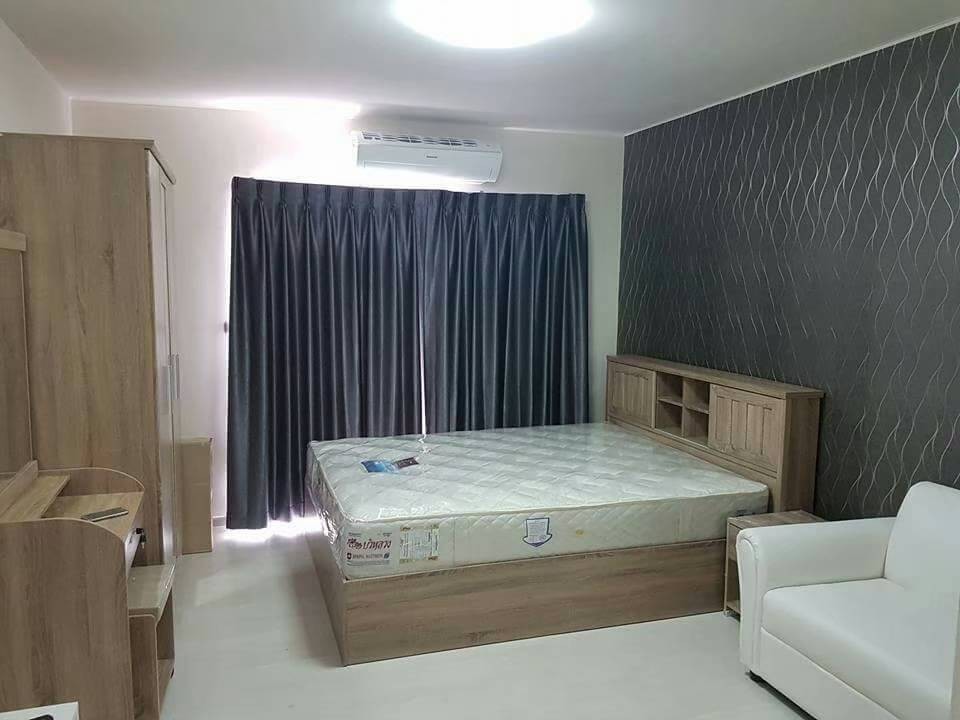 For SaleCondoLadprao101, Happy Land, The Mall Bang Kapi : S-APL109 Condo for sale, Aspire Lat Phrao 113, 8th floor, city view, size 24.5 sq m., studio, 1 bathroom, 2.35 million, 064-959-8900