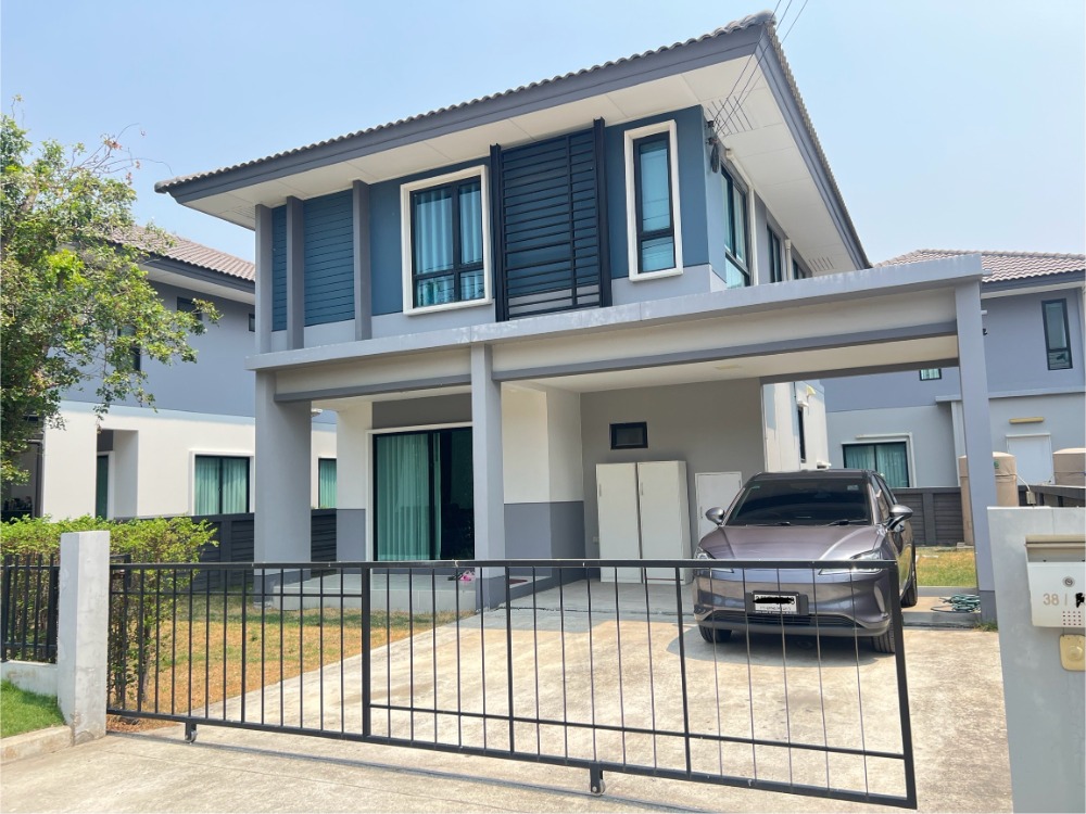 ให้เช่าบ้านปทุมธานี รังสิต ธรรมศาสตร์ : ให้เช่า บ้านเดี่ยว 2 ชั้น หมู่บ้าน คณาสิริ วงแหวน ลำลูกกา คลอง 5 ปทุมธานี