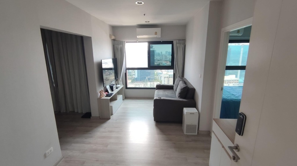 For SaleCondoRama9, Petchburi, RCA : S-PVC148  The Privacy Rama 9, floor 29, size 47 sqm, 2 bed 2 bath, 4.6 million 064-959-8900