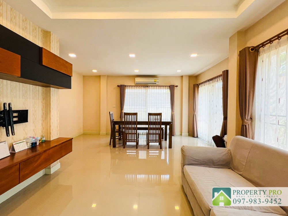 For SaleHouseChaengwatana, Muangthong : House for Sale at Life Bangkok Boulevard Chaengwattana, 4 bedroom 54 sqw 207 sqm Near Sri Saman, Don Mueang, Impact Arena : EL24S-019