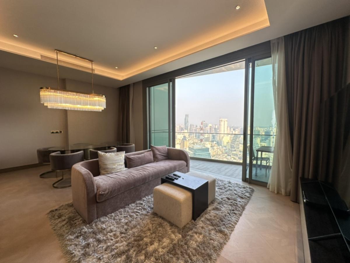 ให้เช่าคอนโดวงเวียนใหญ่ เจริญนคร : Rental / Selling: The Residence At Mandarin Oriental Bangkok , 2 bedroom 3 bathroom , Size : 155 S.qm , 40+th Floor