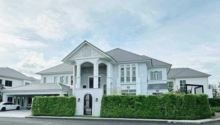 For RentHouseLadkrabang, Suwannaphum Airport : Rent/Sell : Perfecr Masterpiece Rama 9-Krungthep Kreetha New Road, 5 bedrooms.