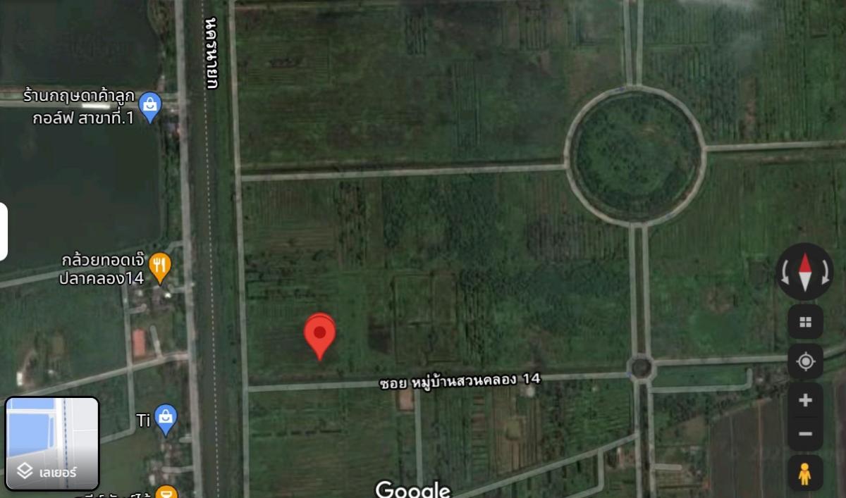 ขายที่ดินนครนายก : ขายที่ดินรังสิต-นครนายกองครักษ์คลอง 14ซอยหมู่บ้านสวนคลอง 14