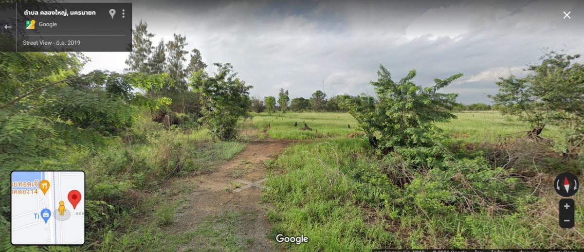 ขายที่ดินนครนายก : ขายที่ดินรังสิต-นครนายกองครักษ์คลอง 14ซอยหมู่บ้านสวนคลอง 14