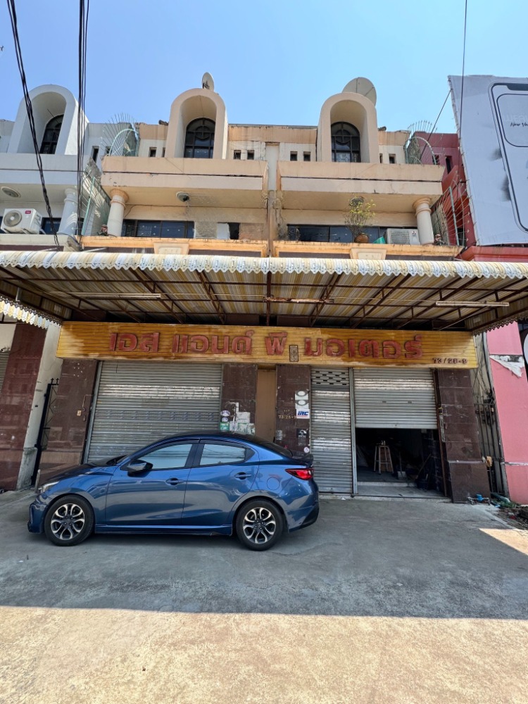 For SaleShop HouseBang kae, Phetkasem : Commercial building for sale, 2 units, 3 floors, area 38.3 sq m., north side, Thani Community Project, next to the main road, Bang Waek Road, Bang Phai Subdistrict, Bang Khae District, Bangkok.