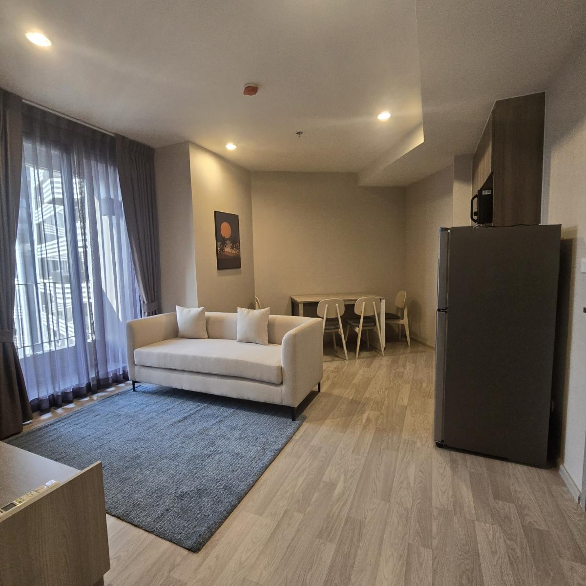 For RentCondoBangna, Bearing, Lasalle : 🌟Newest room🌟 1 bedroom, 40 square meters, high floor View of the Chao Phraya River I North I Newest room, never lived in | Fully furnished