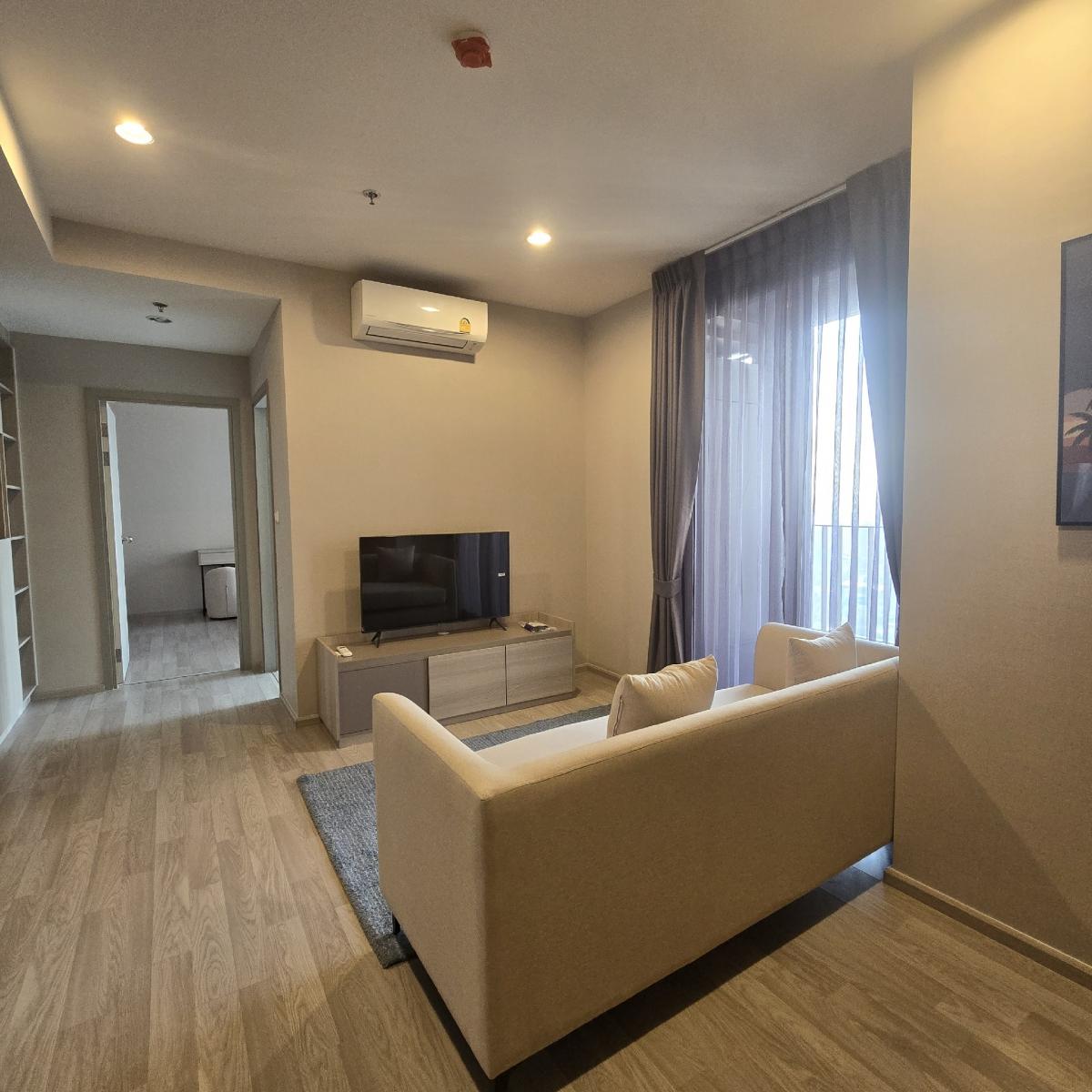 For RentCondoBangna, Bearing, Lasalle : 🌟Newest room🌟 1 bedroom, 40 square meters, high floor View of the Chao Phraya River I North I Newest room, never lived in | Fully furnished