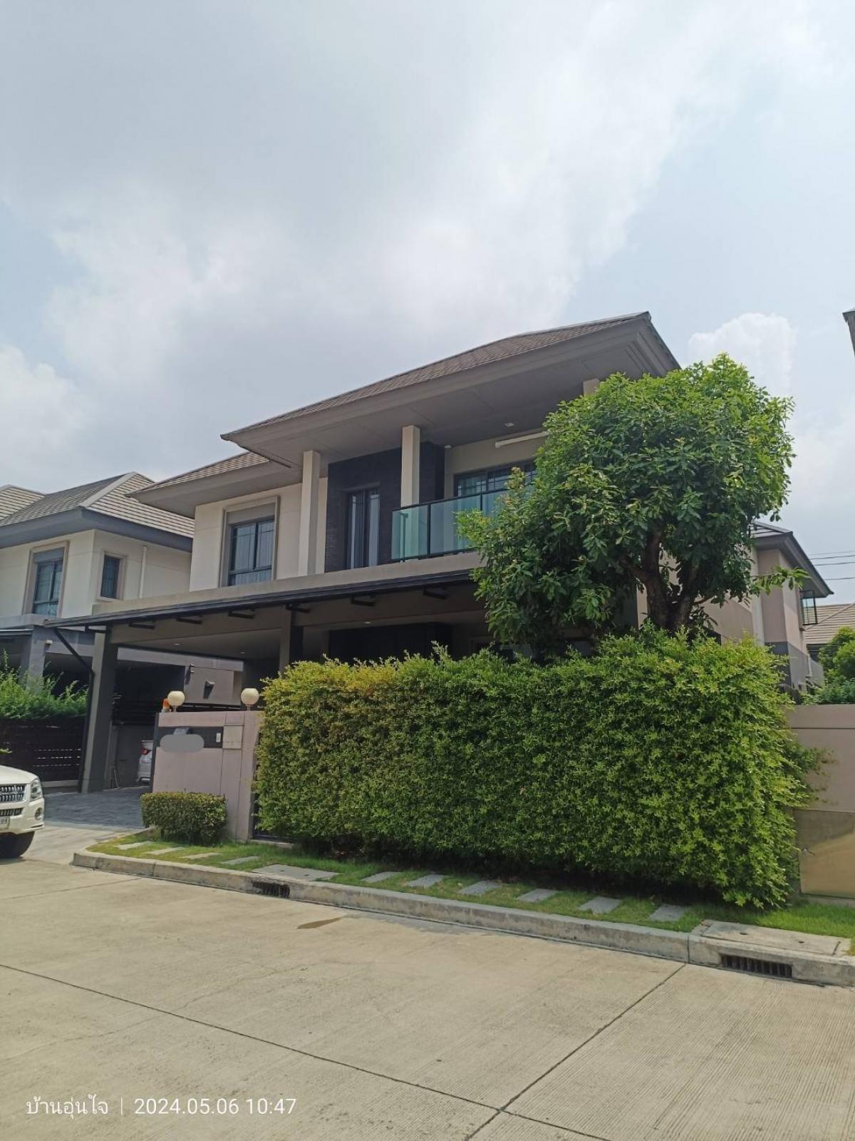 ขายบ้านพระราม 5 ราชพฤกษ์ บางกรวย : Vาย :บ้านเดี่ยว โครงการ Bangkok Boulevard สาทร-ปิ่นเกล้า2
