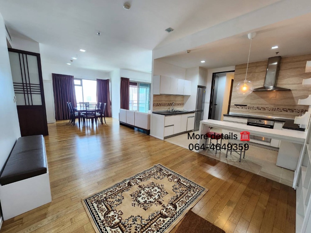 ให้เช่าคอนโดสุขุมวิท อโศก ทองหล่อ : Condo For RENT - 160 Sqm (3 Bed 1 Maid Sqm) @BTS Prompong - 95,000 THB Negotiable