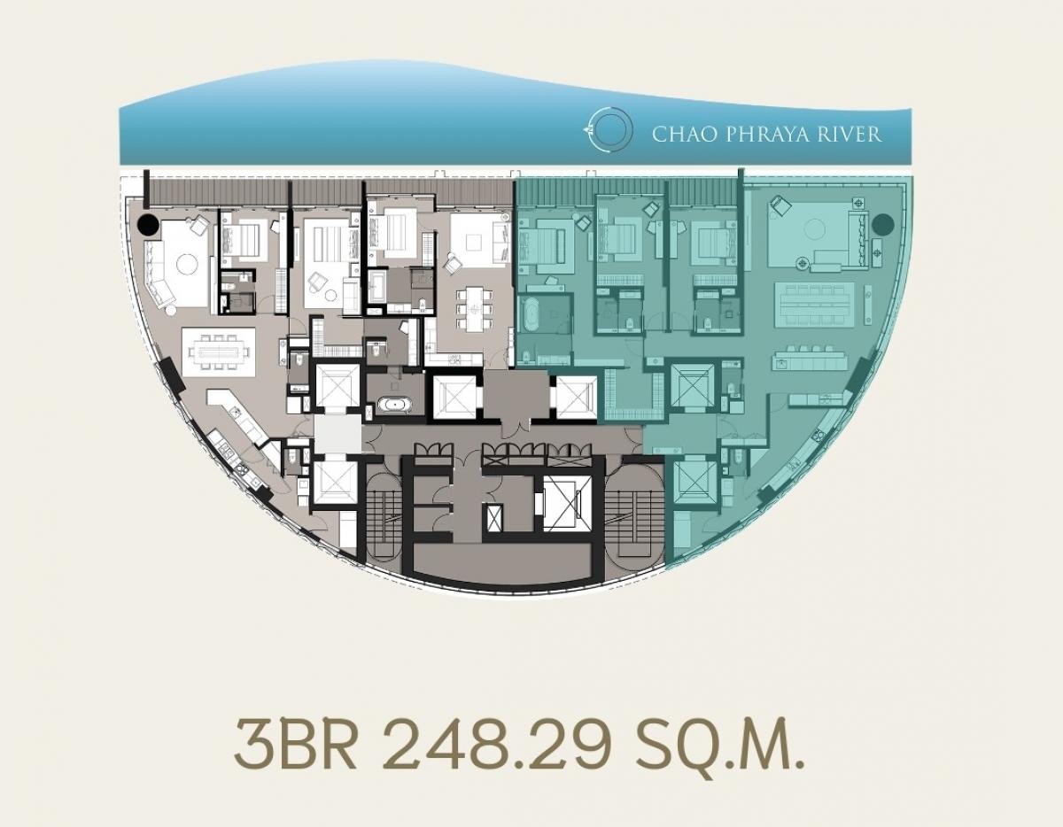 For SaleCondoWongwianyai, Charoennakor : Banyan Tree Residence Riverside Bangkok