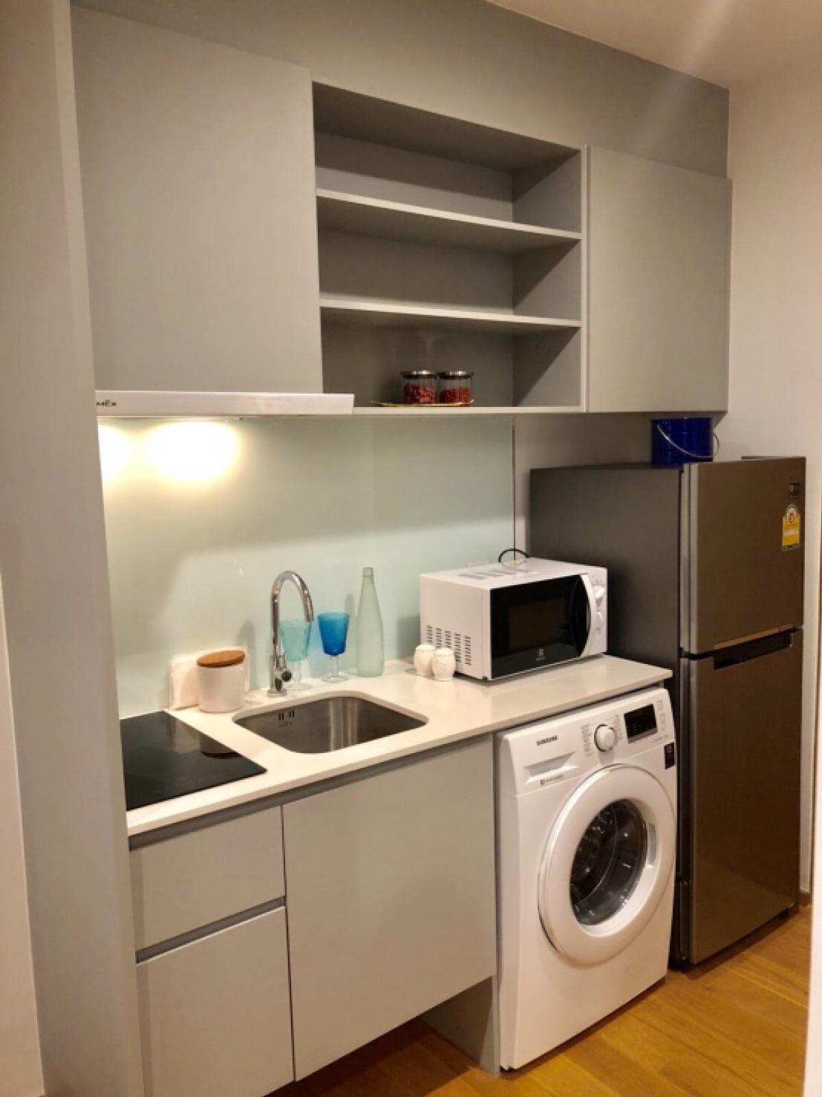 For RentCondoSathorn, Narathiwat : 🔥For urgent rent🔥Noble Silom Revo, fully furnished, open view, near BTS Surasak 150 meters, ready to move in