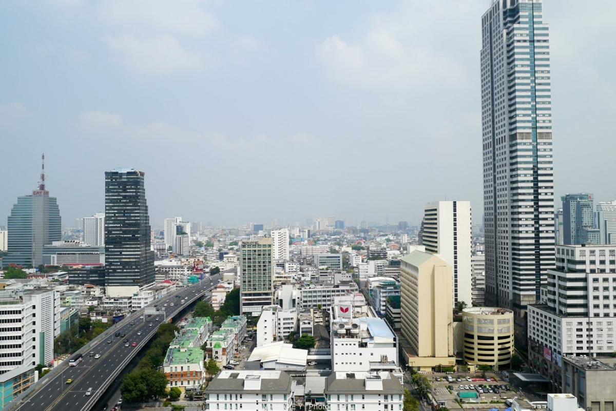 For RentCondoSathorn, Narathiwat : 🔥For urgent rent🔥Noble Silom Revo, fully furnished, open view, near BTS Surasak 150 meters, ready to move in