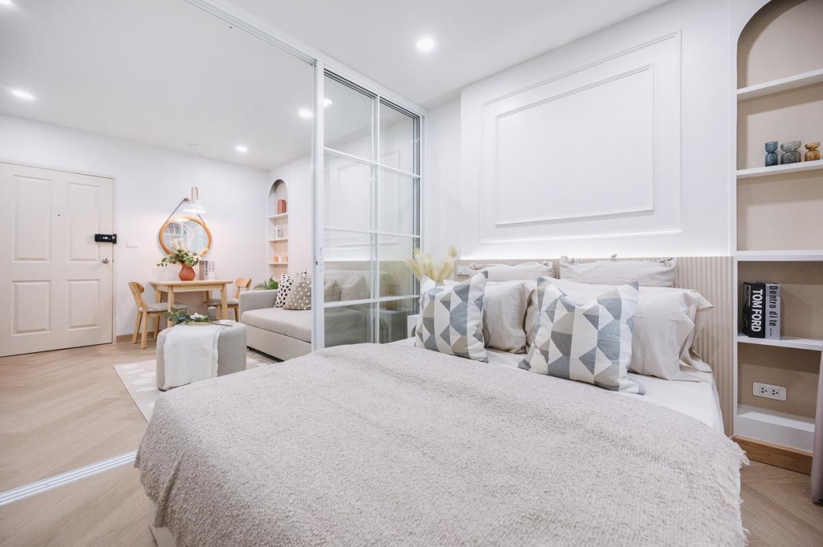 ขายคอนโดโชคชัย4 ลาดพร้าว71 : ผ่อนน้อย ผ่อนสบาย ห้องกว้าง ครัวแยก