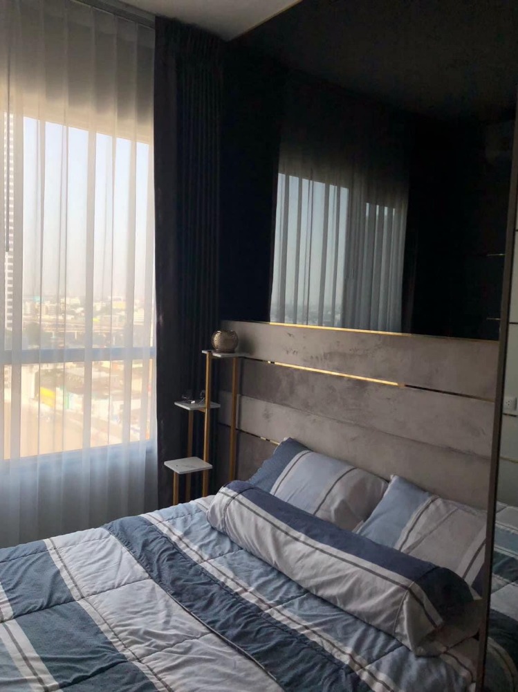 ให้เช่าคอนโดอ่อนนุช อุดมสุข : ให้เช่า Knightsbridge Prime Onnut แถมฟรี Wifi True กล้องวงจรปิด Xiaomi และเครื่องกรองน้ำ ห้องชั้น18 ขนาด27ตร.ม เครื่องใช้ไฟฟ้าและเฟอร์นิเจอร์ครบ ราคา 18,000 บาท