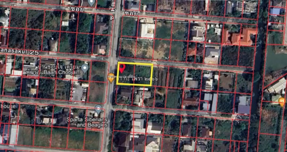 For SaleLandPattanakan, Srinakarin : Land, Eua Suk Village Pattanakarn 58 / 407 Square Metre (FOR SALE) TIK480