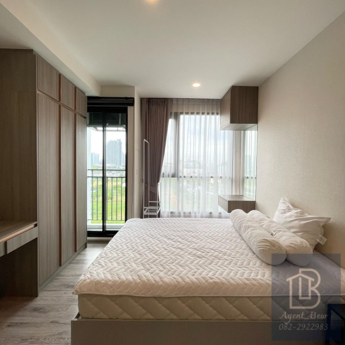 ให้เช่าคอนโดบางนา แบริ่ง ลาซาล : Available 30 June 2025 Knightsbridge Collage Sukhumvit 107 Studio 10,500 THB/Month