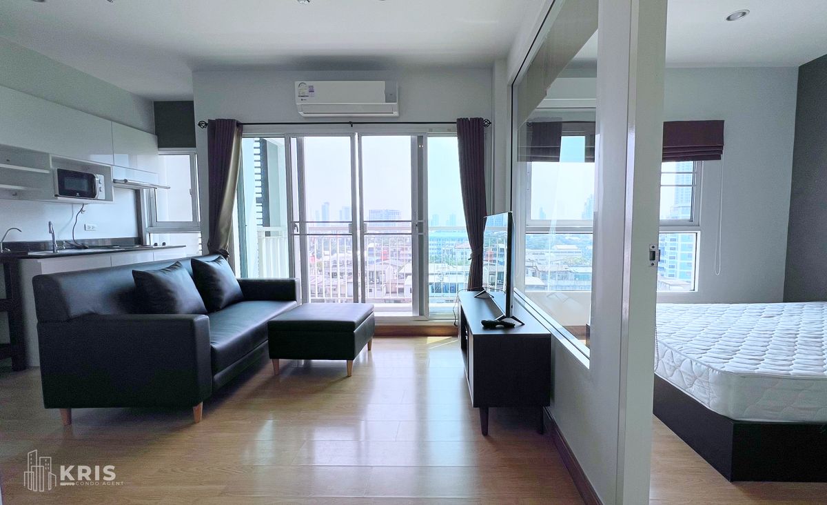For RentCondoThaphra, Talat Phlu, Wutthakat : For RENT 1 Bedroom minimal style near BTS station at The Parkland Grand Taksin