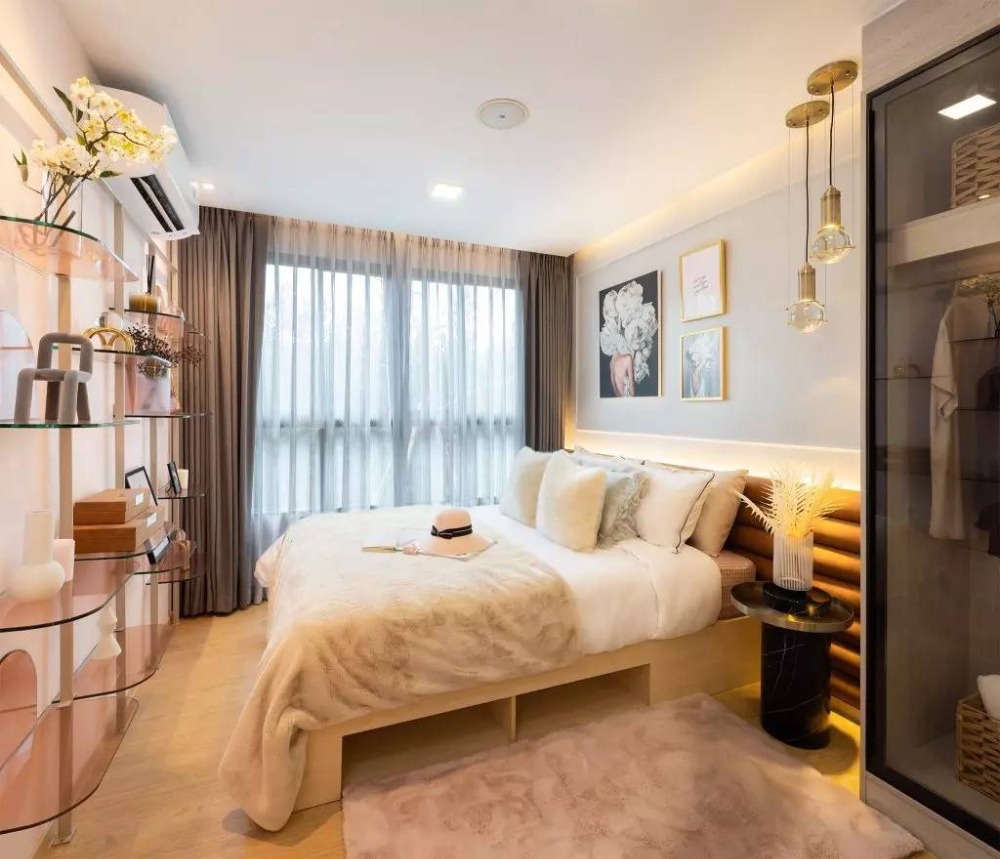 ขายคอนโดปทุมธานี รังสิต ธรรมศาสตร์ : ขายคอนโด Atmoz Kanaal Rangsit ขนาด 27 ตร.ม.อาคาร C ราคา 2,310,000 บาท มือ1 บริการยื่นนกู้ฟรี