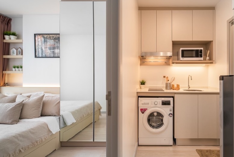 ให้เช่าคอนโดสาทร นราธิวาส : New Room Muji Style // Knightsbridge Prime Sathorn 1bed 31sqm Fullyfurnish 26,000-