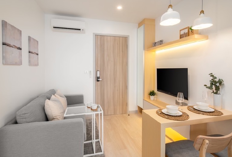 ให้เช่าคอนโดสาทร นราธิวาส : New Room Muji Style // Knightsbridge Prime Sathorn 1bed 31sqm Fullyfurnish 26,000-