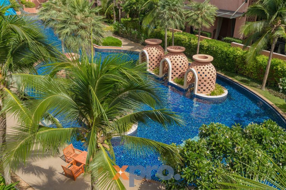 For SaleCondoHuahin, Prachuap Khiri Khan, Pran Buri : Urgent sale, 3 bedroom condo, Marrakech Hua Hin Seaside Condo