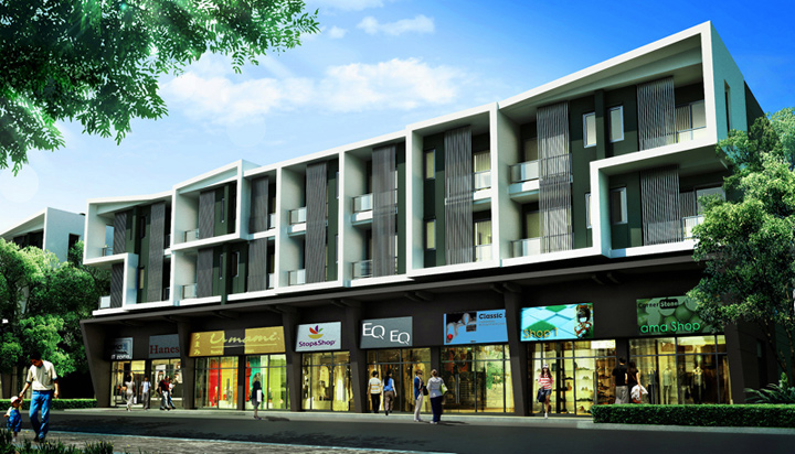 For SaleShop HouseNawamin, Ramindra : Commercial Building B Avenue Watcharapol / 3.5 Storey (FOR SALE), B-Avenue Watcharapol / Commercial Building 3.5 Storey (FOR SALE) TAN610