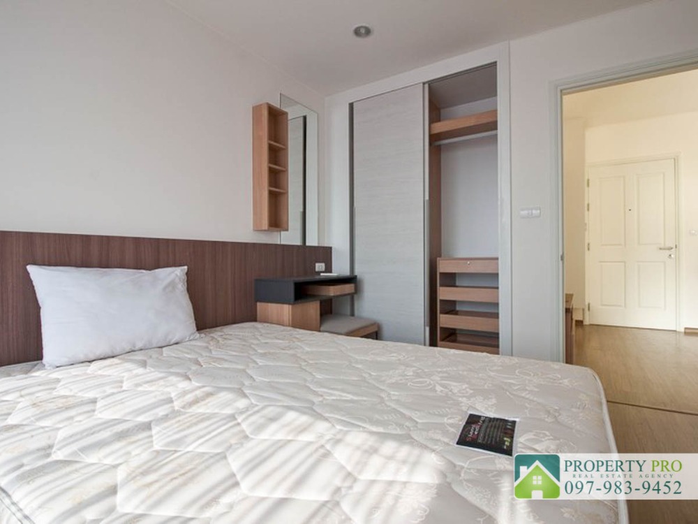 For SaleCondoRattanathibet, Sanambinna : Condo for U Delight Rattanathibet, 1 Bedroom 30 sqm Fully Furnished Near MRT Nonthaburi Civic Centre, Ngamwongwan, Khae Rai, Tiwanon : EL24S-023