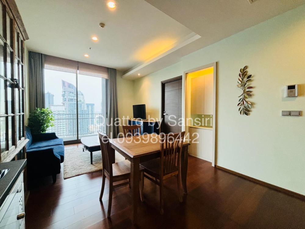 ให้เช่าคอนโดสุขุมวิท อโศก ทองหล่อ : 🔥ปล่อยเช่าราคาดีที่สุด🔥Quattro by Sansiri  คอนโดทองหล่อ Fl.25 ห้องมุม วิวสวย✅พร้อมเข้าอยู่  📌Rental Price 34,000 THB./Month🔥