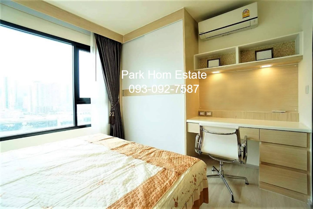 For RentCondoRama9, Petchburi, RCA : For rent: Life Asoke 🚄 next to MRT Phetchaburi / 30 sq m., decorated, ready to move in. Update rooms every day 📞 Line:@pukkhome (with @ )