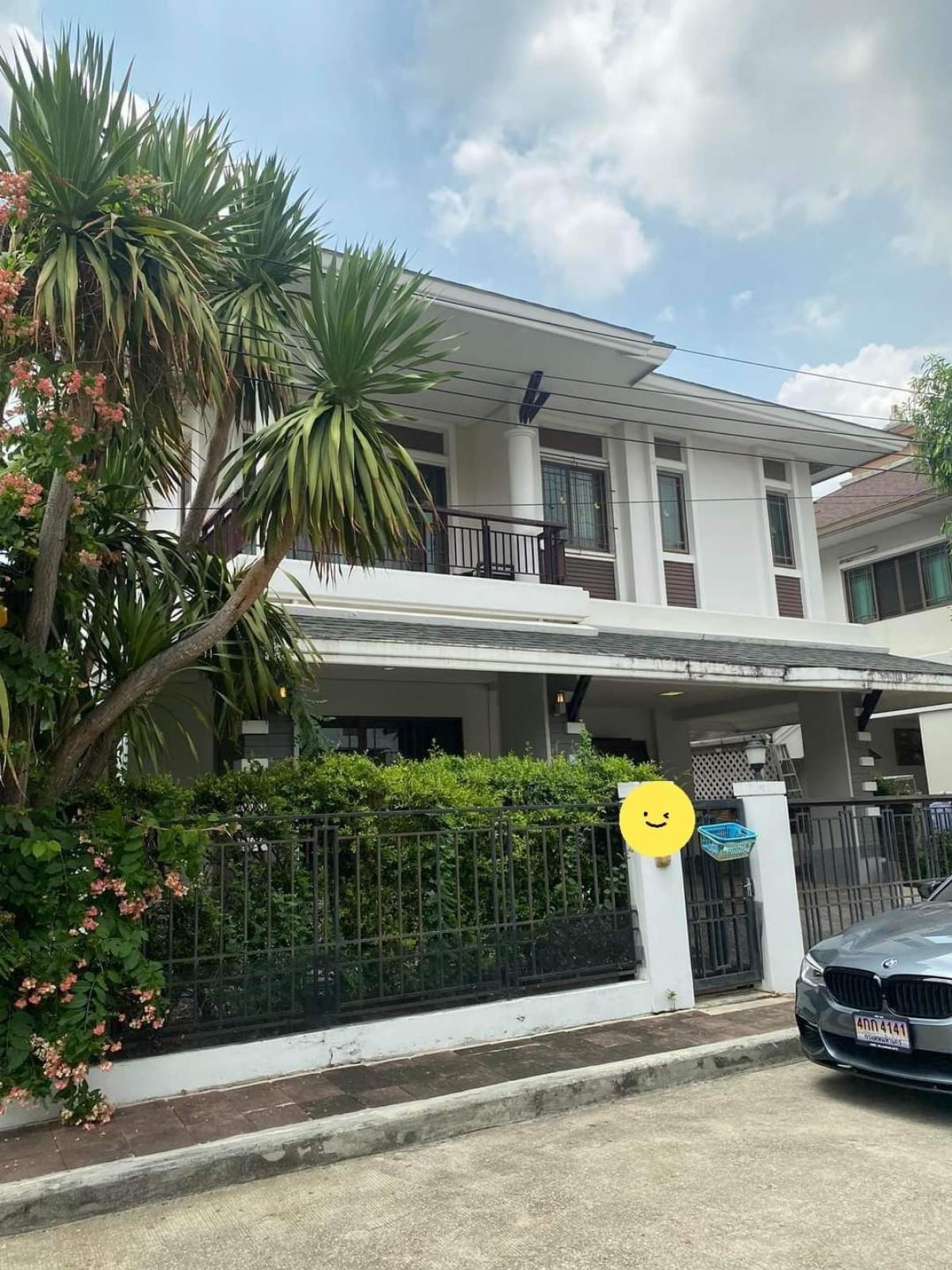 For RentHouseChaengwatana, Muangthong : For rent, 2-story detached house, 57 sq m., Prachachuen Prachachuen Canal Road.