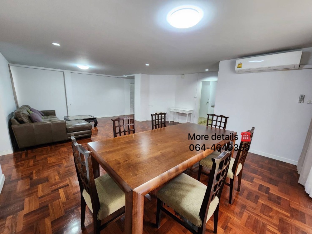 ให้เช่าคอนโดสุขุมวิท อโศก ทองหล่อ : RENT (55,000 THB Negotiable) 3 Bed 176 Sqm @BTS Prompong