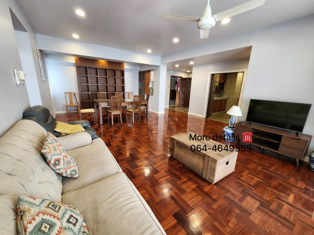 ให้เช่าคอนโดสุขุมวิท อโศก ทองหล่อ : RENT (60,000 THB Negotiable) 3 Bed 176 Sqm @BTS Prompong