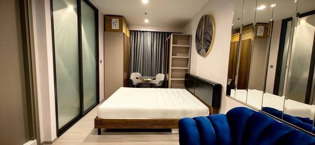 For RentCondoRama9, Petchburi, RCA : 🔥Urgent rent🔥 Life Asoke Hype Condo, 1 bedroom, 1 living room, 1 bathroom, 1 kitchen, 33 sq m., 35th floor, fully furnished, ready to move in